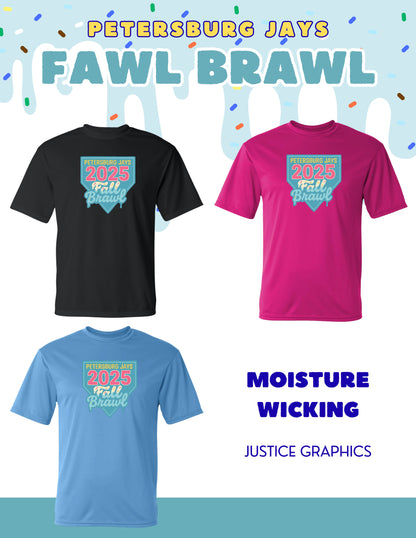 Petersburg Baseball Fall Brawl Unisex Dri-Fit T-Shirt (P.5100,5200)