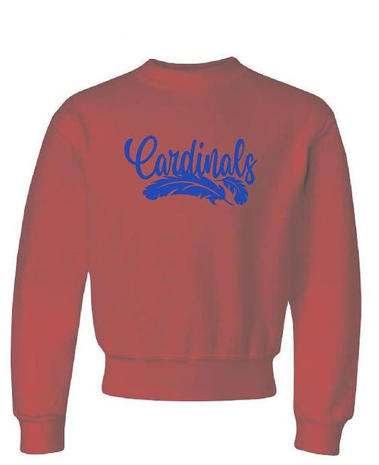 PP CARDINALS UNISEX CREW SWEATSHIRT (P.562MR)