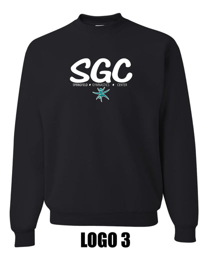 SPRINGFIELD GYMNASTICS CENTER UNISEX CREW SWEATSHIRT (P.562MR/562BR)