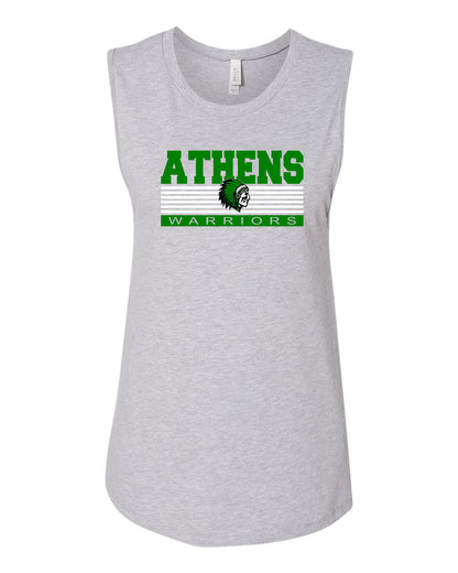 ATHENS BOOSTERS BELLA + CANVAS - Women's Jersey Muscle Tank - (P.6003)