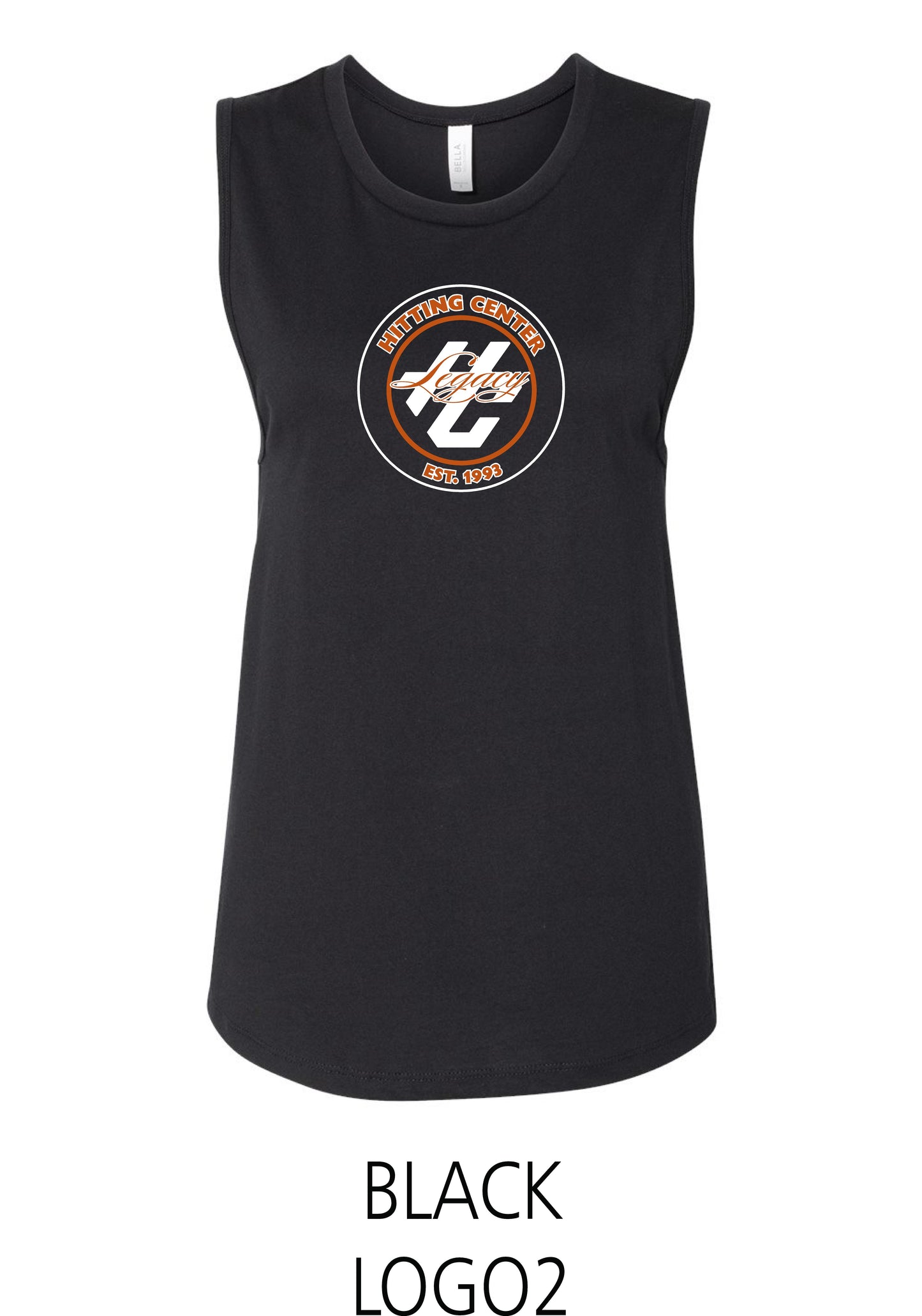 Hitting Center Legacy Softball BELLA + CANVAS - Women's Jersey Muscle Tank - (P.6003)
