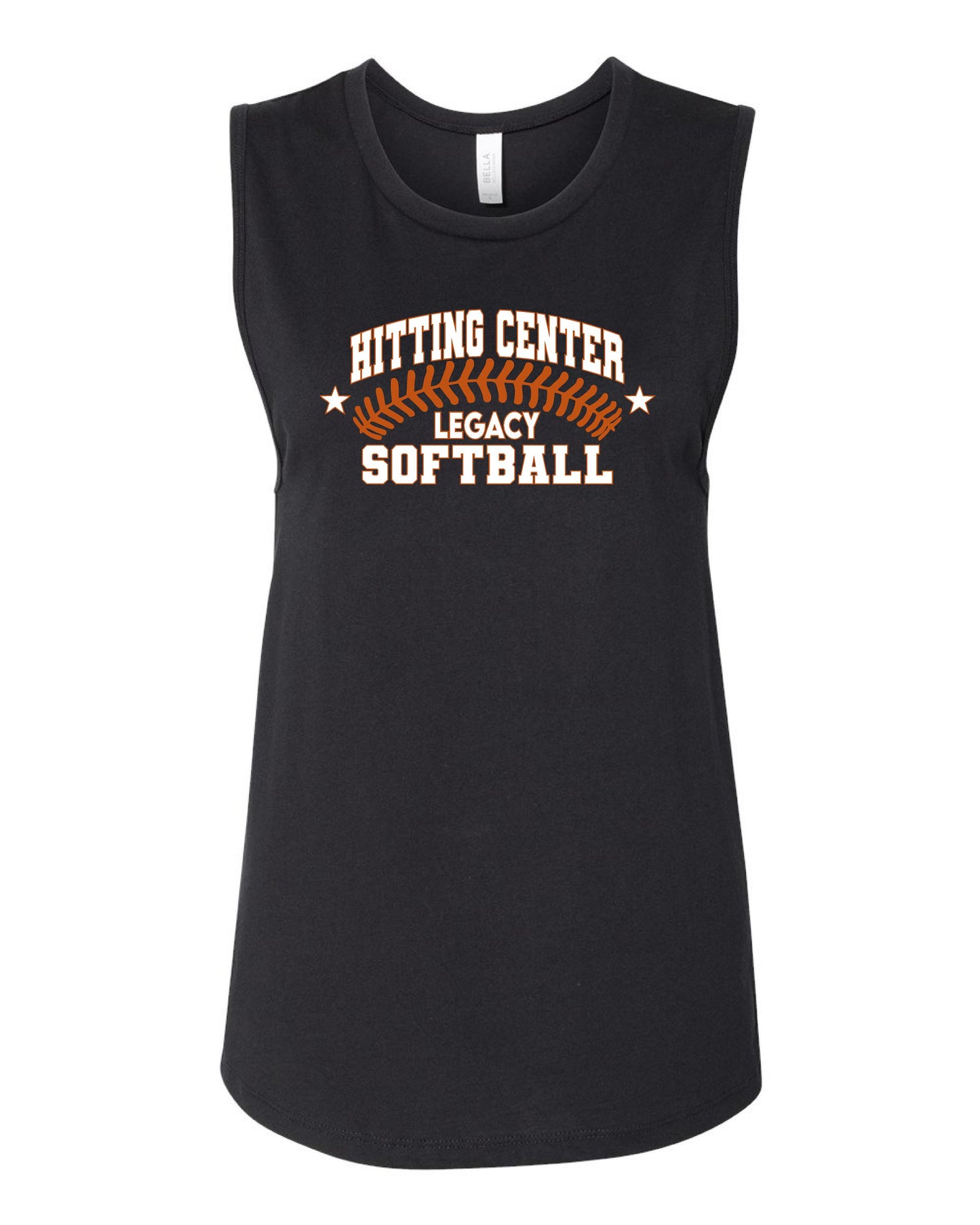 Hitting Center Legacy Softball BELLA + CANVAS - Women's Jersey Muscle Tank - (P.6003)