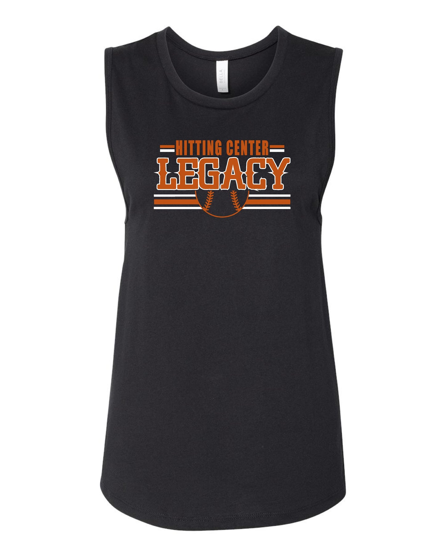 Hitting Center Legacy Softball BELLA + CANVAS - Women's Jersey Muscle Tank - (P.6003)