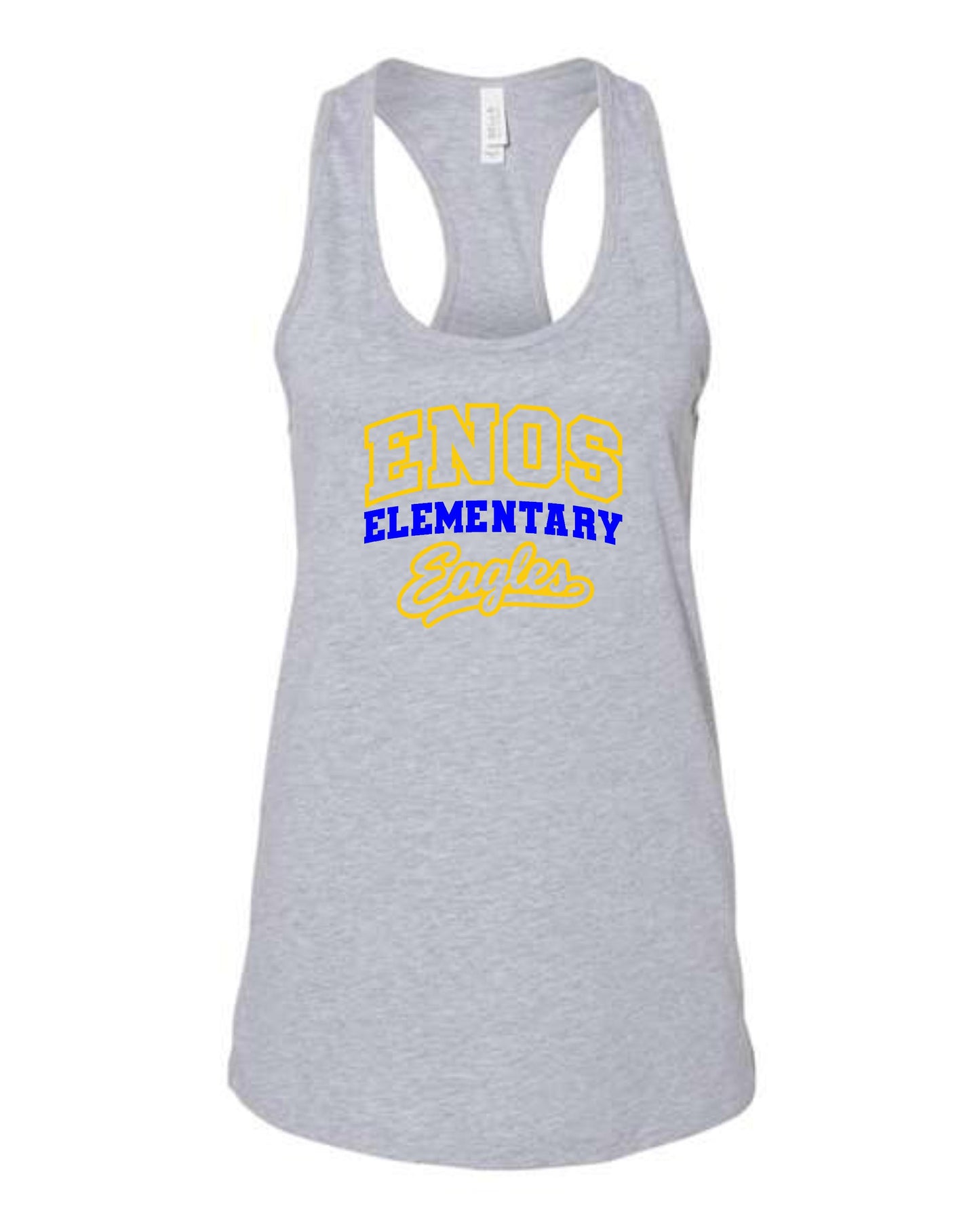 Enos Elementary School BELLA + CANVAS - Women's Racerback Tank - (P.6008)