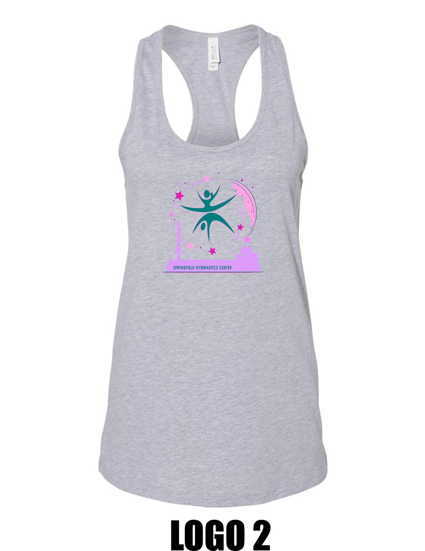 SPRINGFIELD GYMNASTICS CENTER BELLA + CANVAS - Women's Racerback Tank - (P.6008)