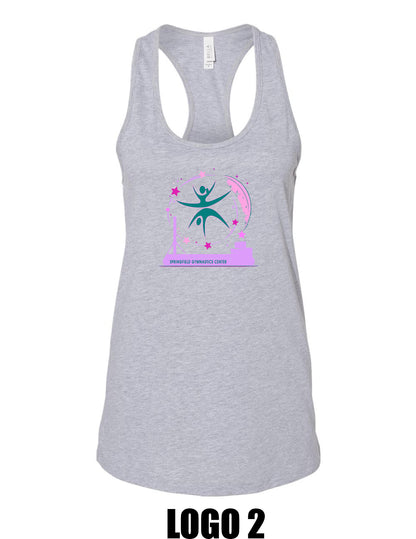 SPRINGFIELD GYMNASTICS CENTER BELLA + CANVAS - Women's Racerback Tank - (P.6008)