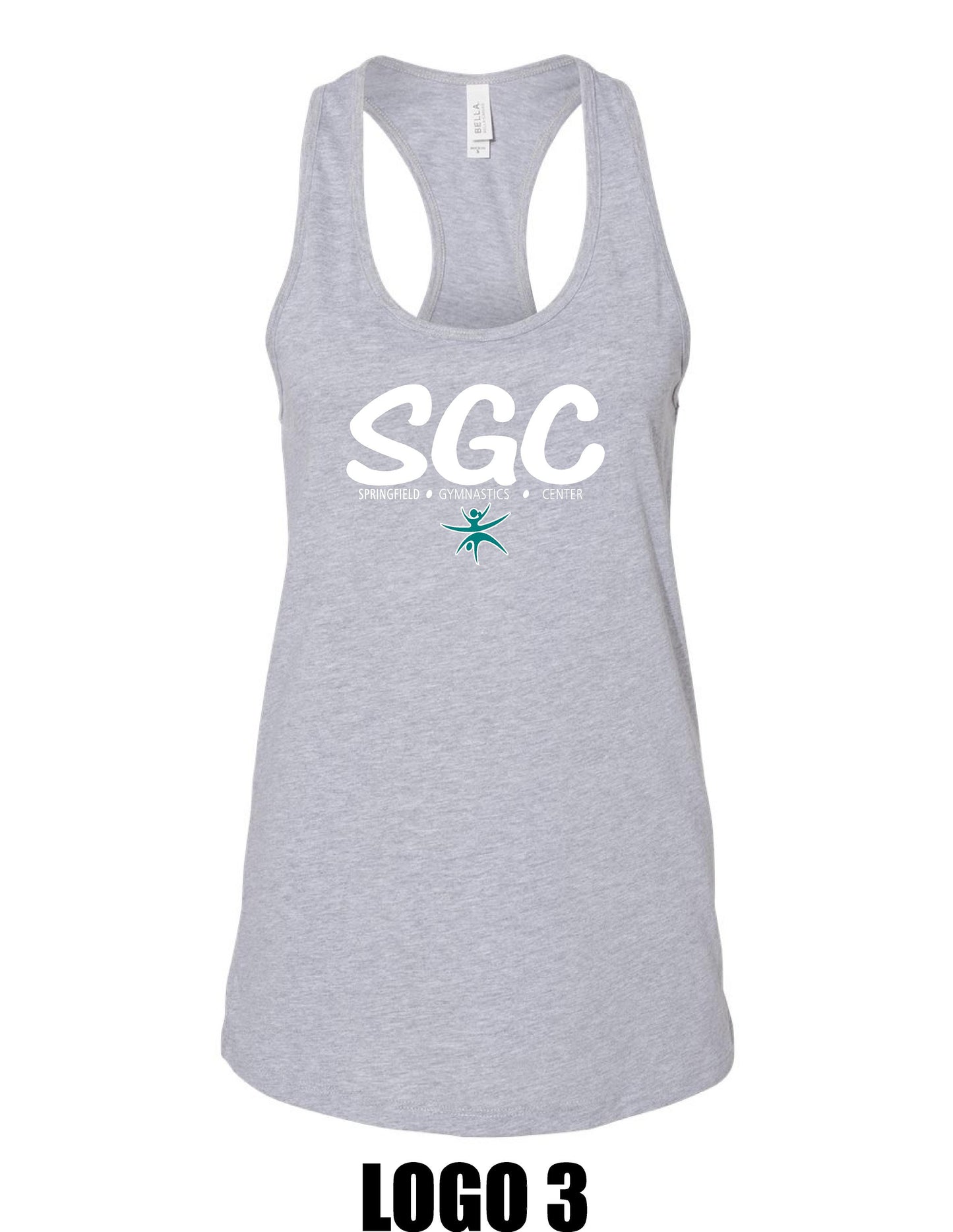 SPRINGFIELD GYMNASTICS CENTER BELLA + CANVAS - Women's Racerback Tank - (P.6008)