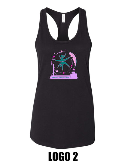 SPRINGFIELD GYMNASTICS CENTER BELLA + CANVAS - Women's Racerback Tank - (P.6008)