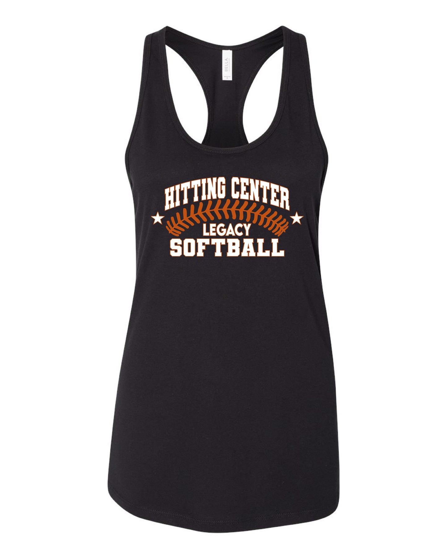 Hitting Center Legacy Softball BELLA + CANVAS - Women's Racerback Tank - (P.6008)