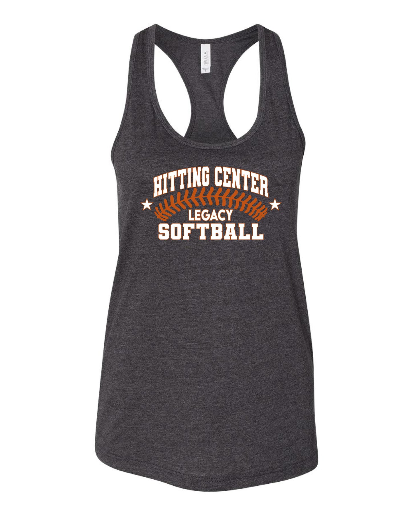 Hitting Center Legacy Softball BELLA + CANVAS - Women's Racerback Tank - (P.6008)
