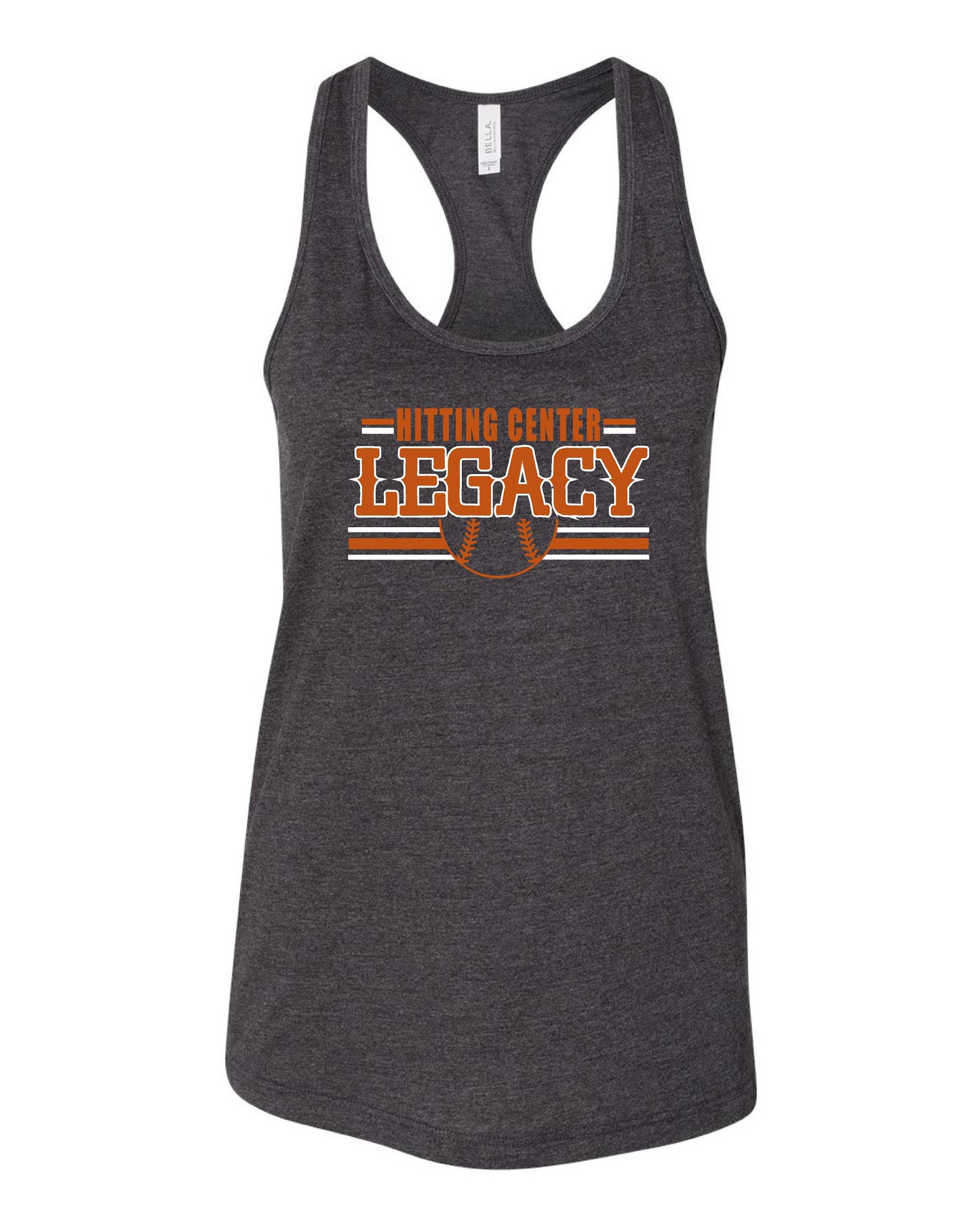Hitting Center Legacy Softball BELLA + CANVAS - Women's Racerback Tank - (P.6008)