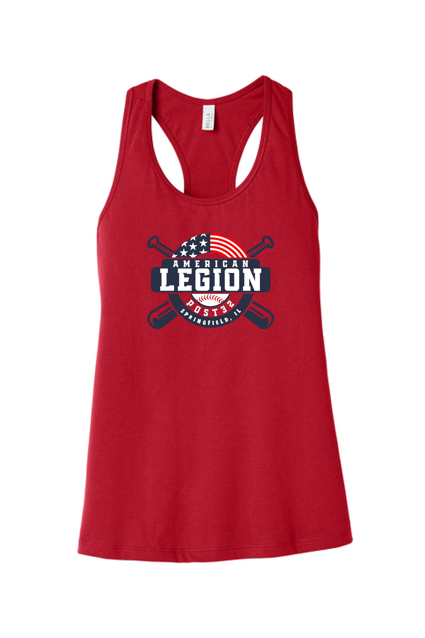 American Legion Post 32 Baseball BELLA + CANVAS - Women's Racerback Tank - (P.6008)