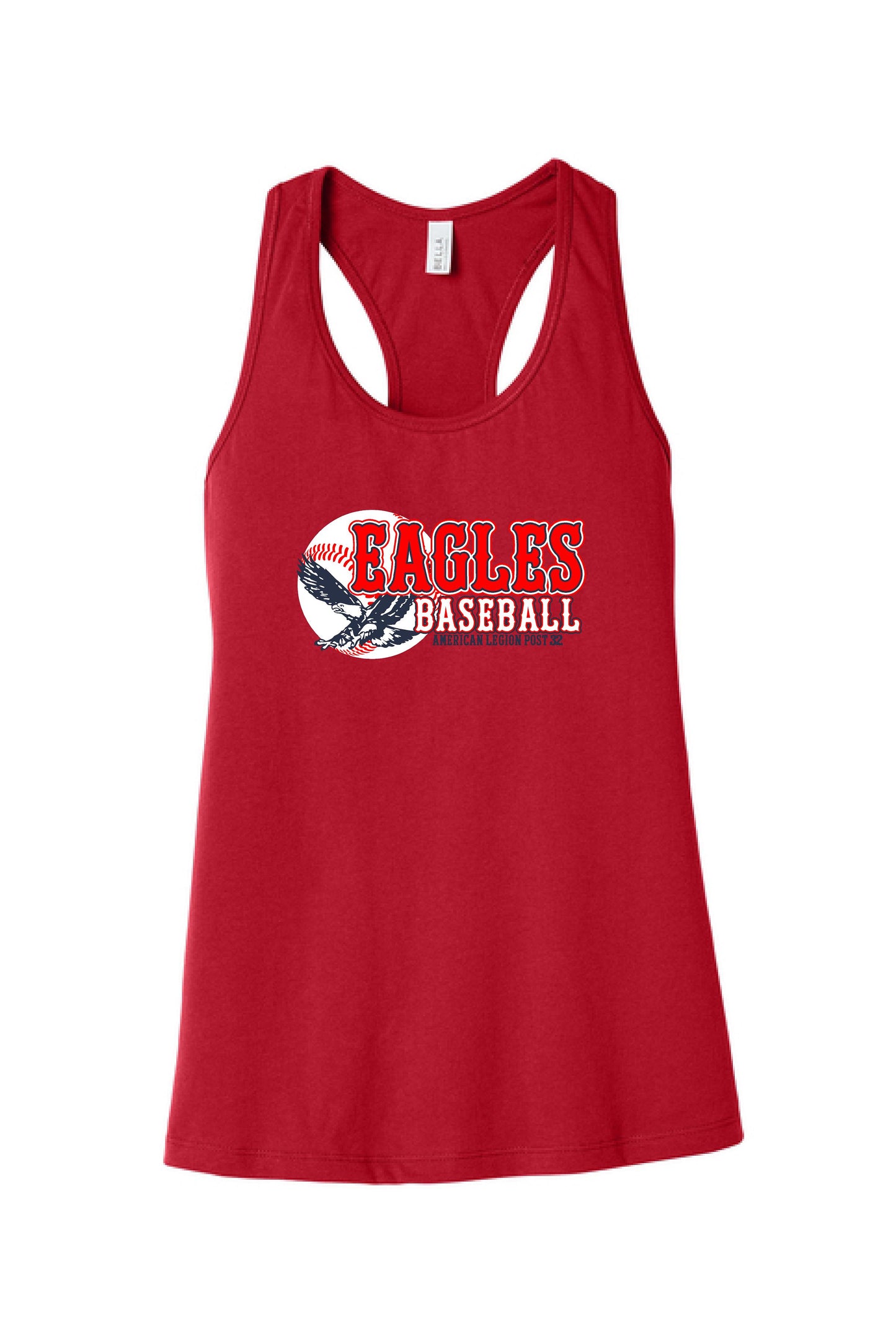 American Legion Post 32 Baseball BELLA + CANVAS - Women's Racerback Tank - (P.6008)