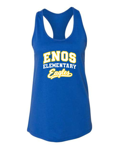 Enos Elementary School BELLA + CANVAS - Women's Racerback Tank - (P.6008)