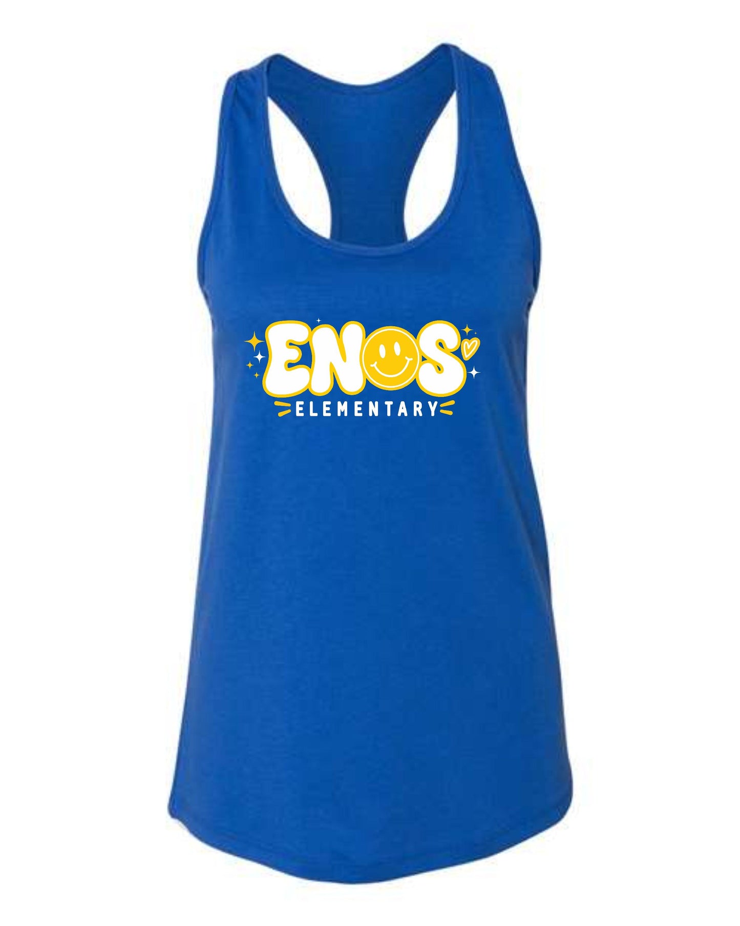 Enos Elementary School BELLA + CANVAS - Women's Racerback Tank - (P.6008)