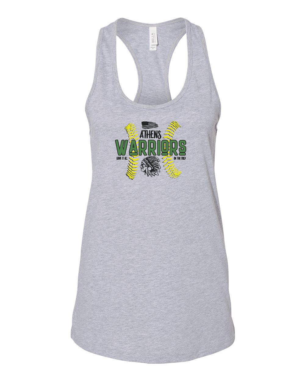 Athens Junior High Softball BELLA + CANVAS - Women's Racerback Tank - (P.6008)