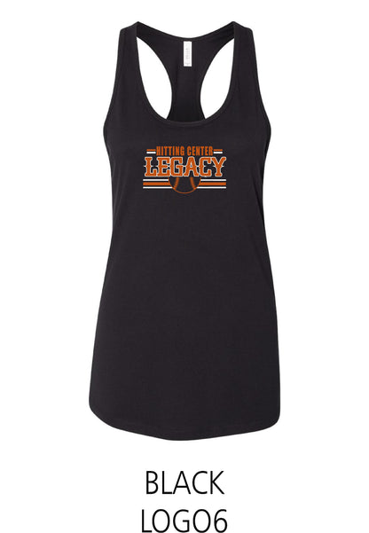 Hitting Center Legacy Softball BELLA + CANVAS - Women's Racerback Tank - (P.6008)