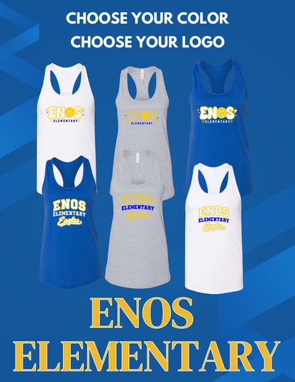 Enos Elementary School BELLA + CANVAS - Women's Racerback Tank - (P.6008)