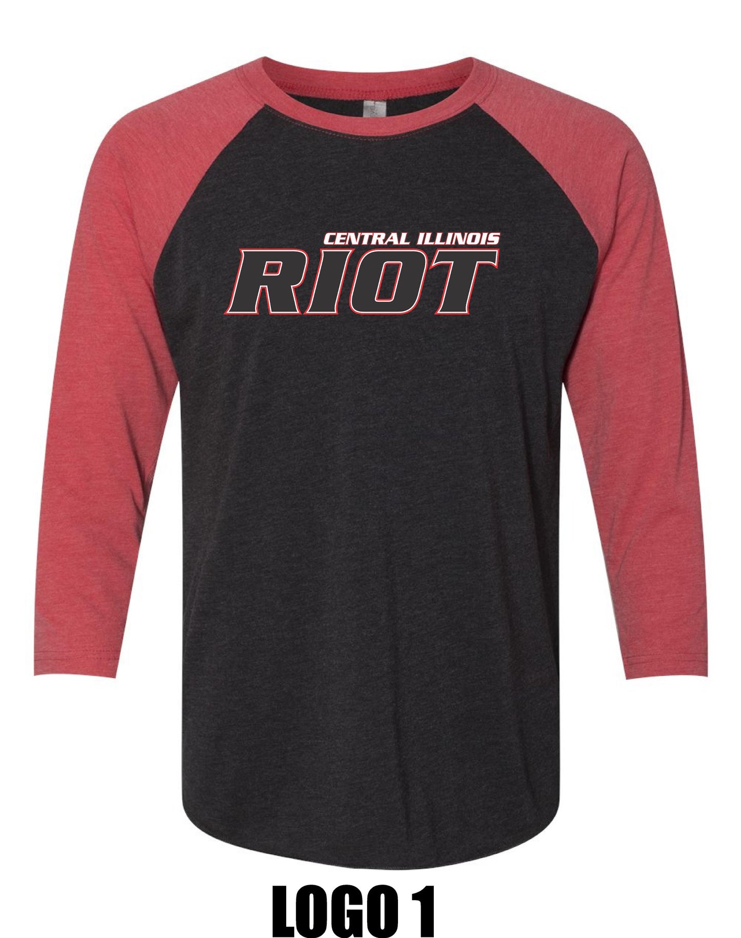 RIOT SOFTBALL UNISEX RAGLAN (P.6051)