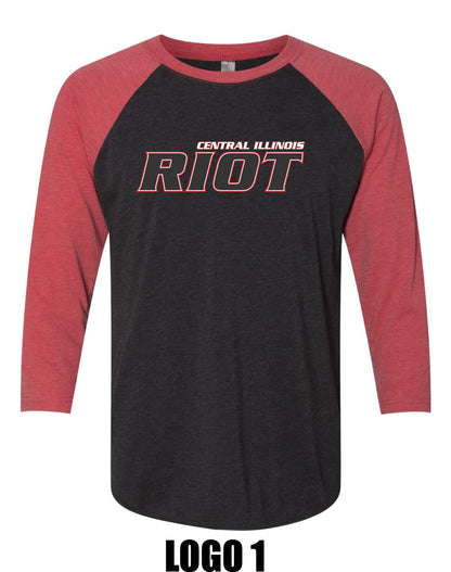 RIOT SOFTBALL UNISEX RAGLAN (P.6051)