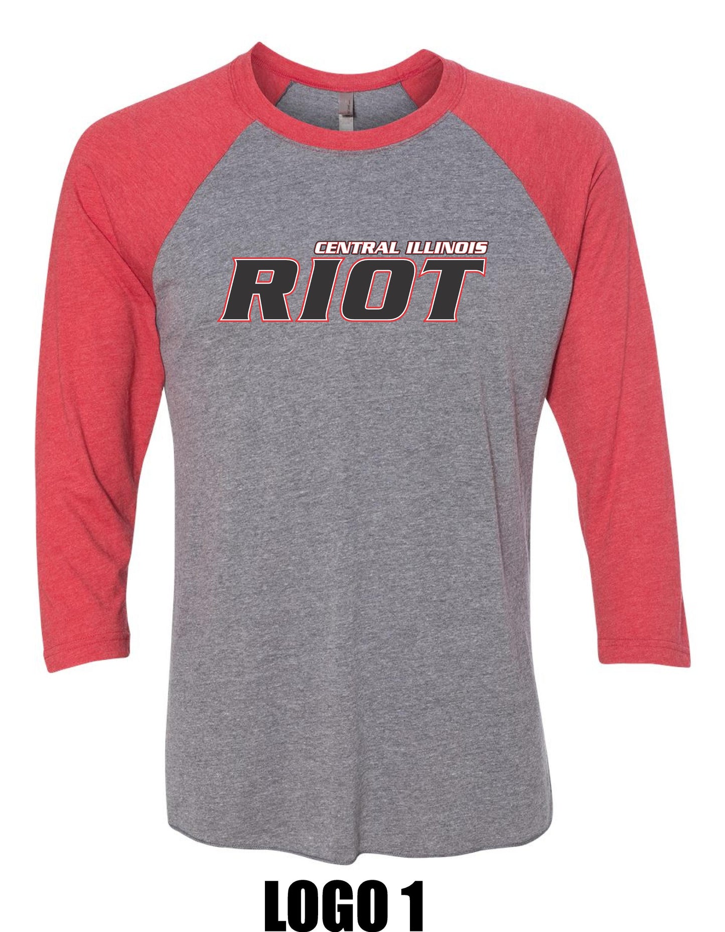 RIOT SOFTBALL UNISEX RAGLAN (P.6051)
