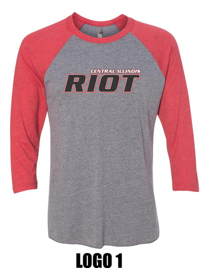 RIOT SOFTBALL UNISEX RAGLAN (P.6051)