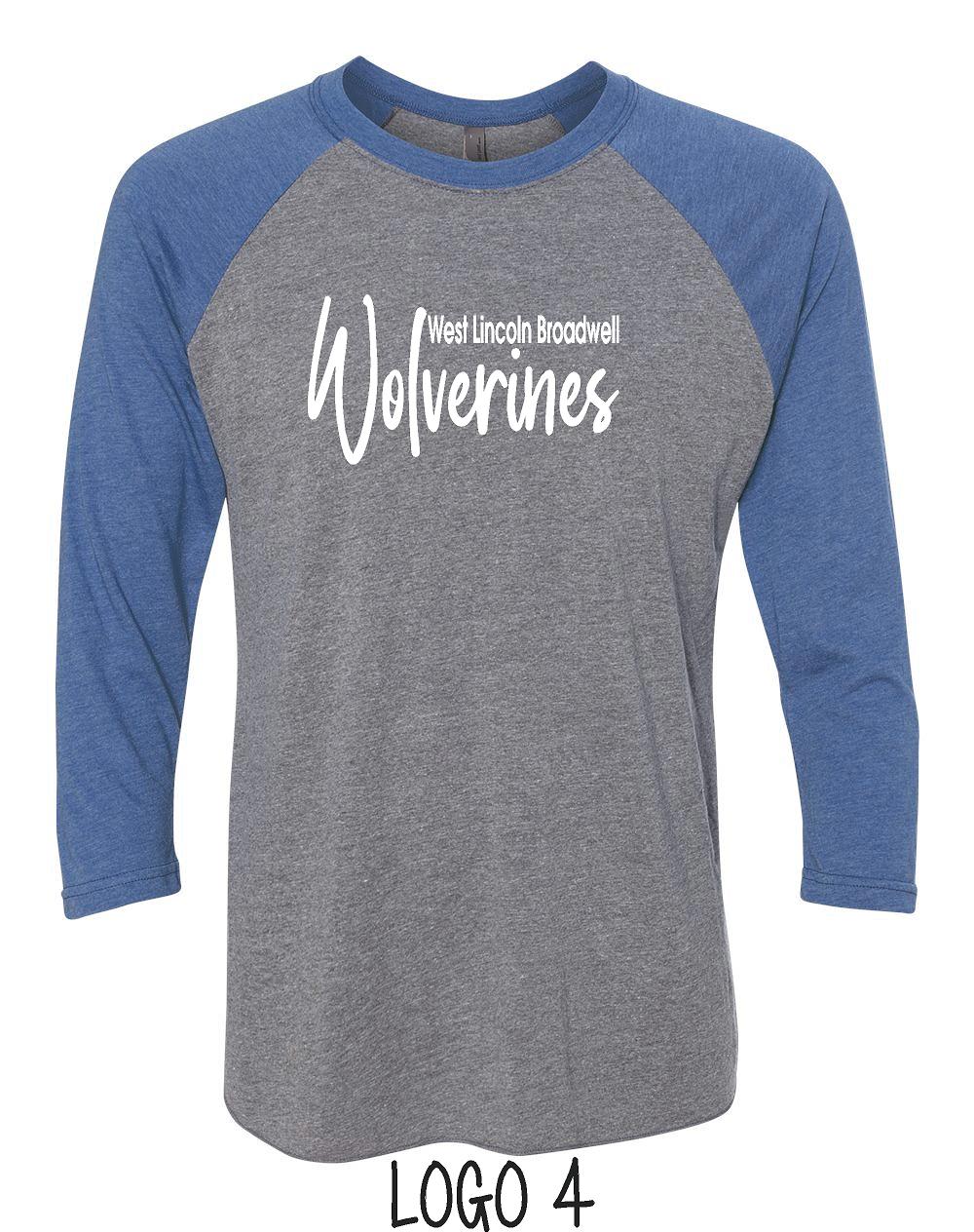 WLB Next Level - Unisex Triblend Three-Quarter Raglan T-Shirt - (P.6051)