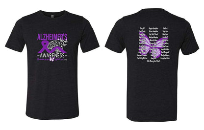 Alzheimer's Disease Awareness Tribute Unisex Next Level T-Shirt (P.6200)