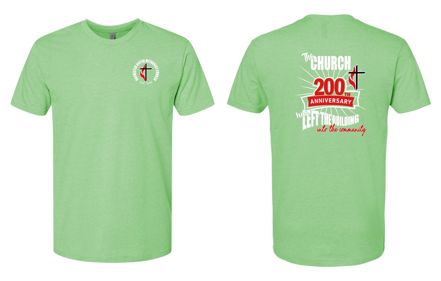 Rochester United Methodist Church Next Level - CVC T-Shirt (P.6210)