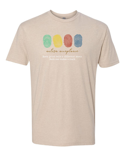 Autism Acceptance Unisex Next Level - CVC T-Shirt (P.6210)