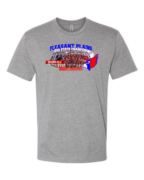 Pleasant Plains Baseball IESA State Champions NEXT LEVEL T-Shirt (P.6210/3312)