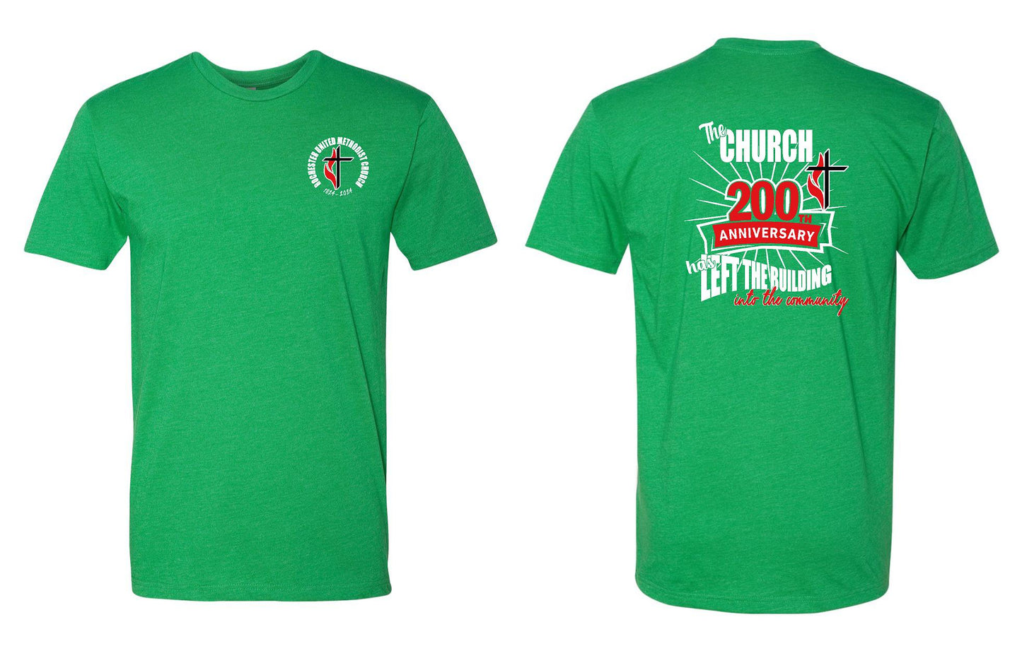 Rochester United Methodist Church Next Level - CVC T-Shirt (P.6210)