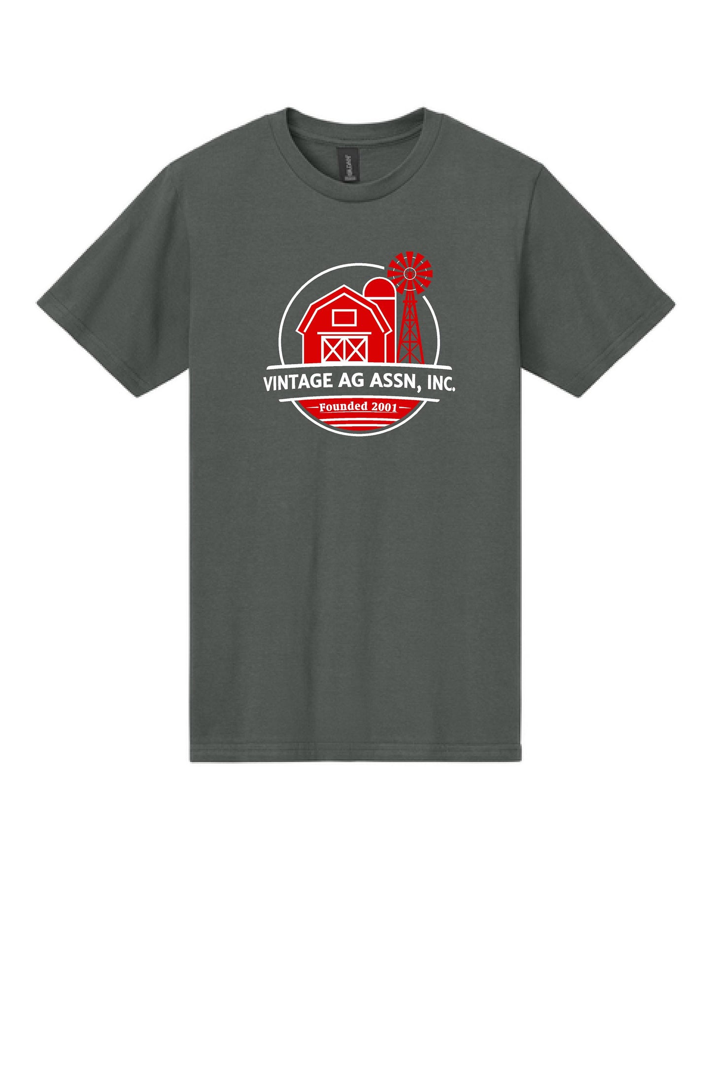 Vintage Ag Association Gildan Unisex Softstyle® Midweight T-Shirt (P.65000)