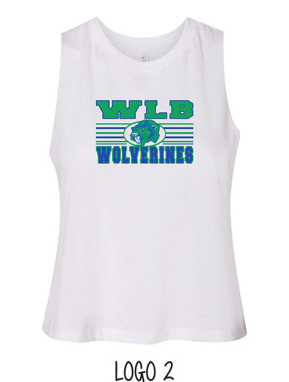 WLB Racerback Cropped Tank (P.6682)