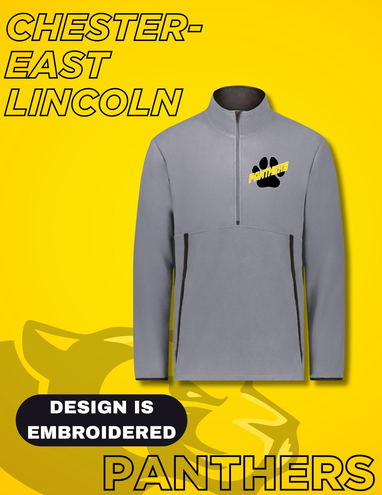 Chester-East Lincoln Chill Fleece 2.0 1/2 Zip Pullover (E.6856)