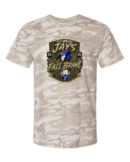 Petersburg Baseball Fall Brawl LAT Unisex Fine Jersey Tee (P.6901)