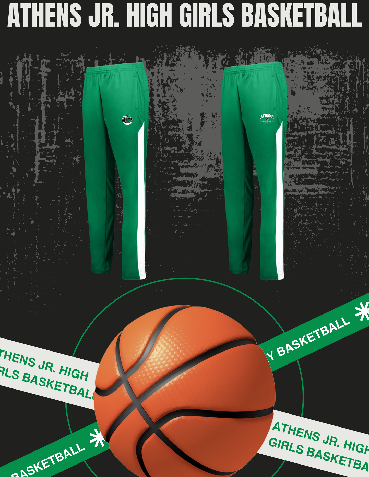 ATHENS JR. HIGH GIRLS BASKETBALL Ladies/Mens Medalist Pant 2.0 (P.7762/7760)