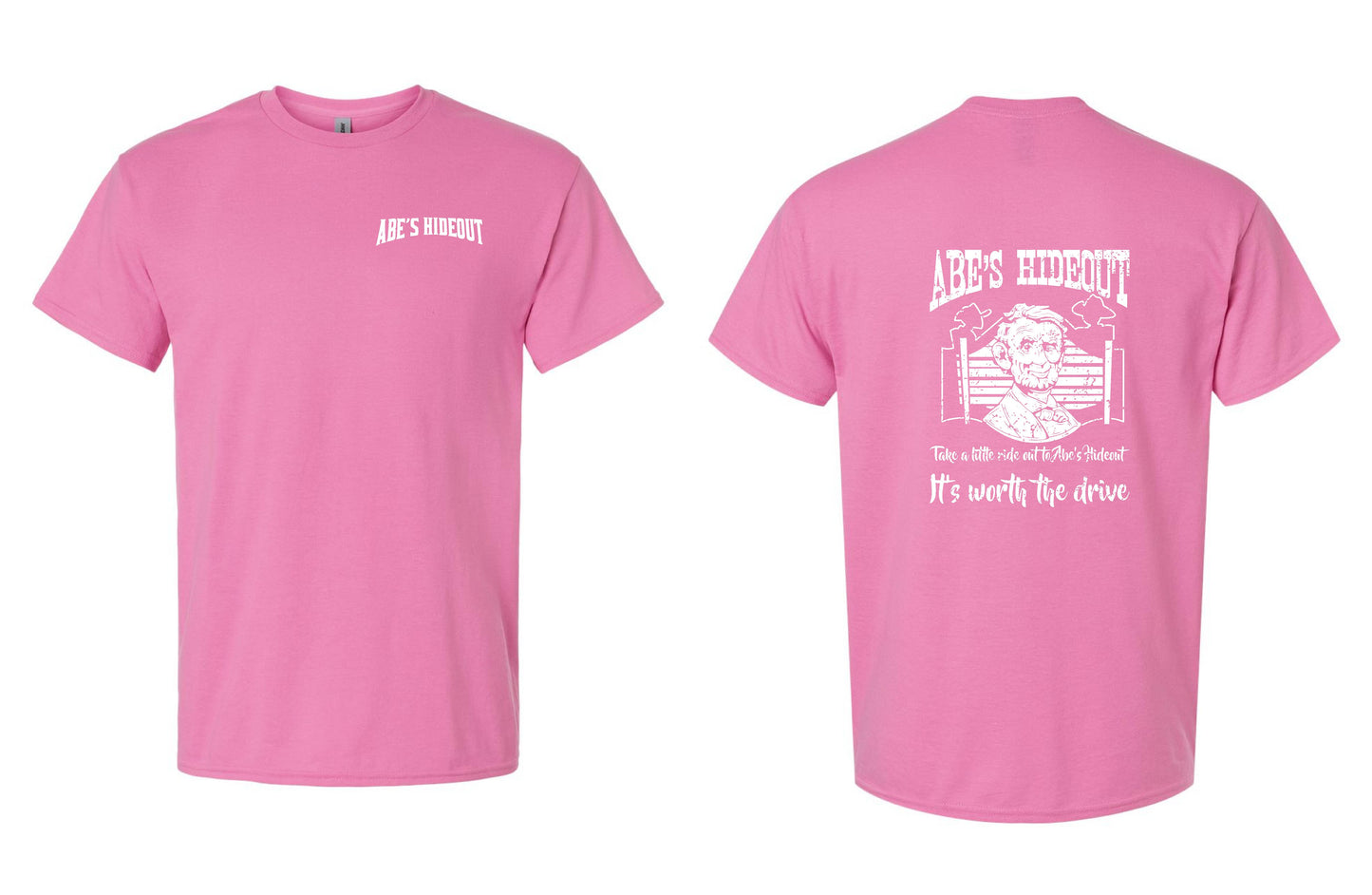 ABE'S HIDEOUT TSHIRT (P.8000)