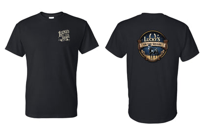 LUCKY'S ON THE SQUARE UNISEX TSHIRT (P.8000)