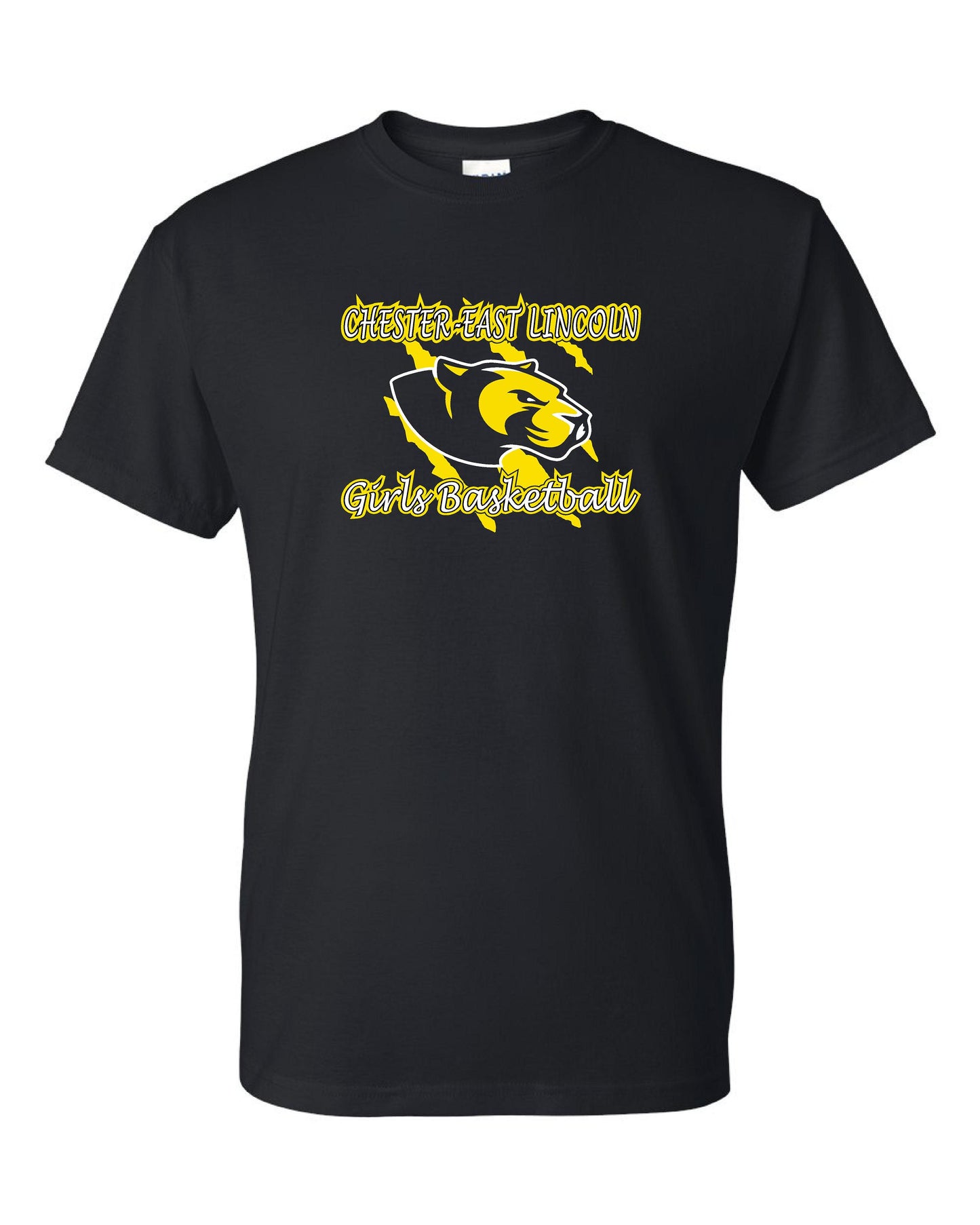 Chester-East Lincoln Jr. High Girls Basketball  T-shirt (P.8000)