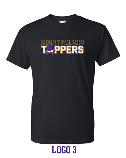 Mount Pulaski Toppers Unisex T-Shirt (P.8000/8000B)