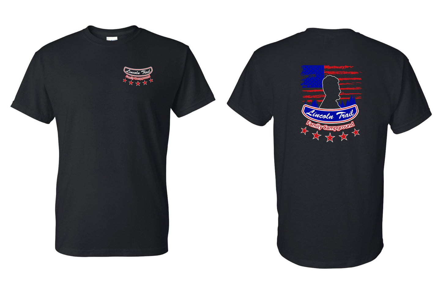 Lincoln Trail Family Campground Unisex T-Shirt (P.8000/8000B)