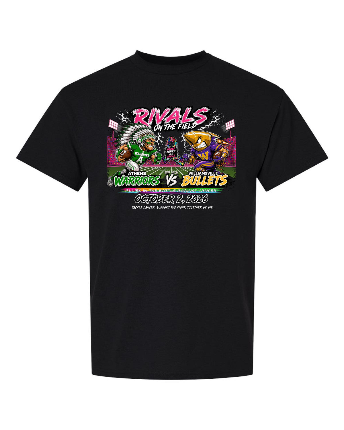 United Against All Cancer Gildan Unisex T-Shirt (P.8000/8000B)