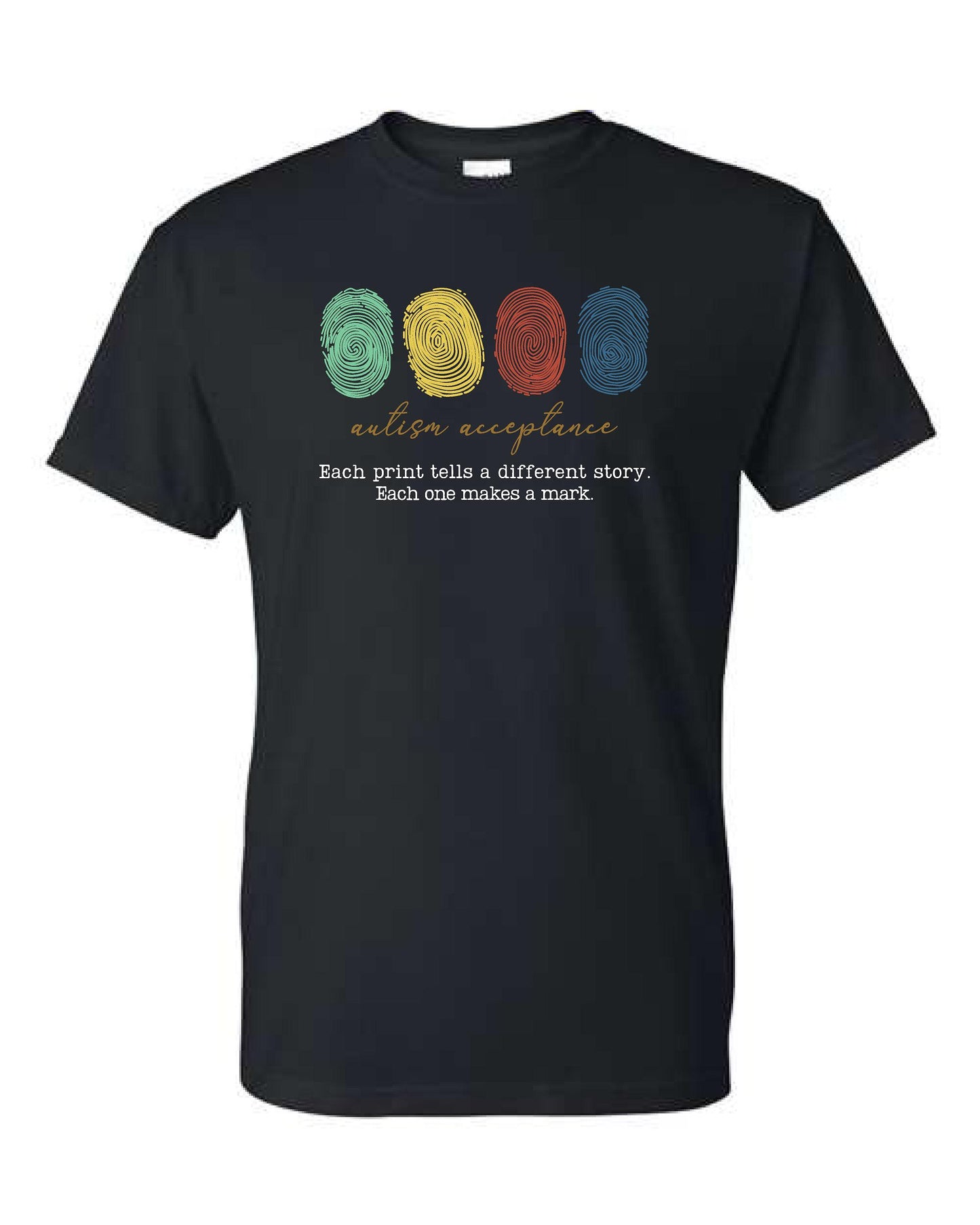 Autism Acceptance Unisex T-Shirt (P.8000/8000B)