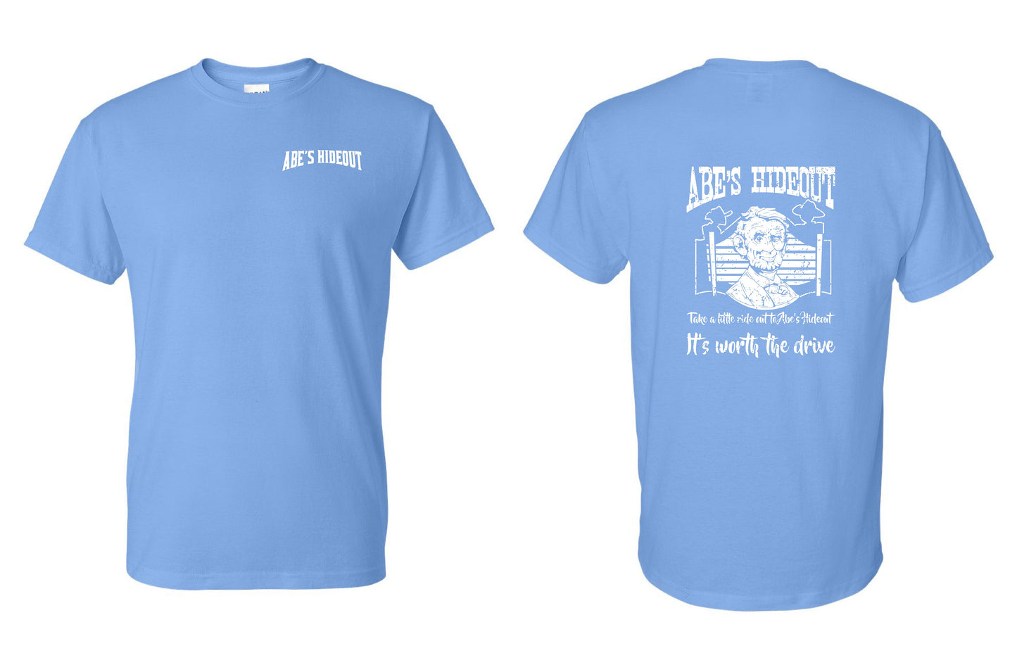 ABE'S HIDEOUT TSHIRT (P.8000)