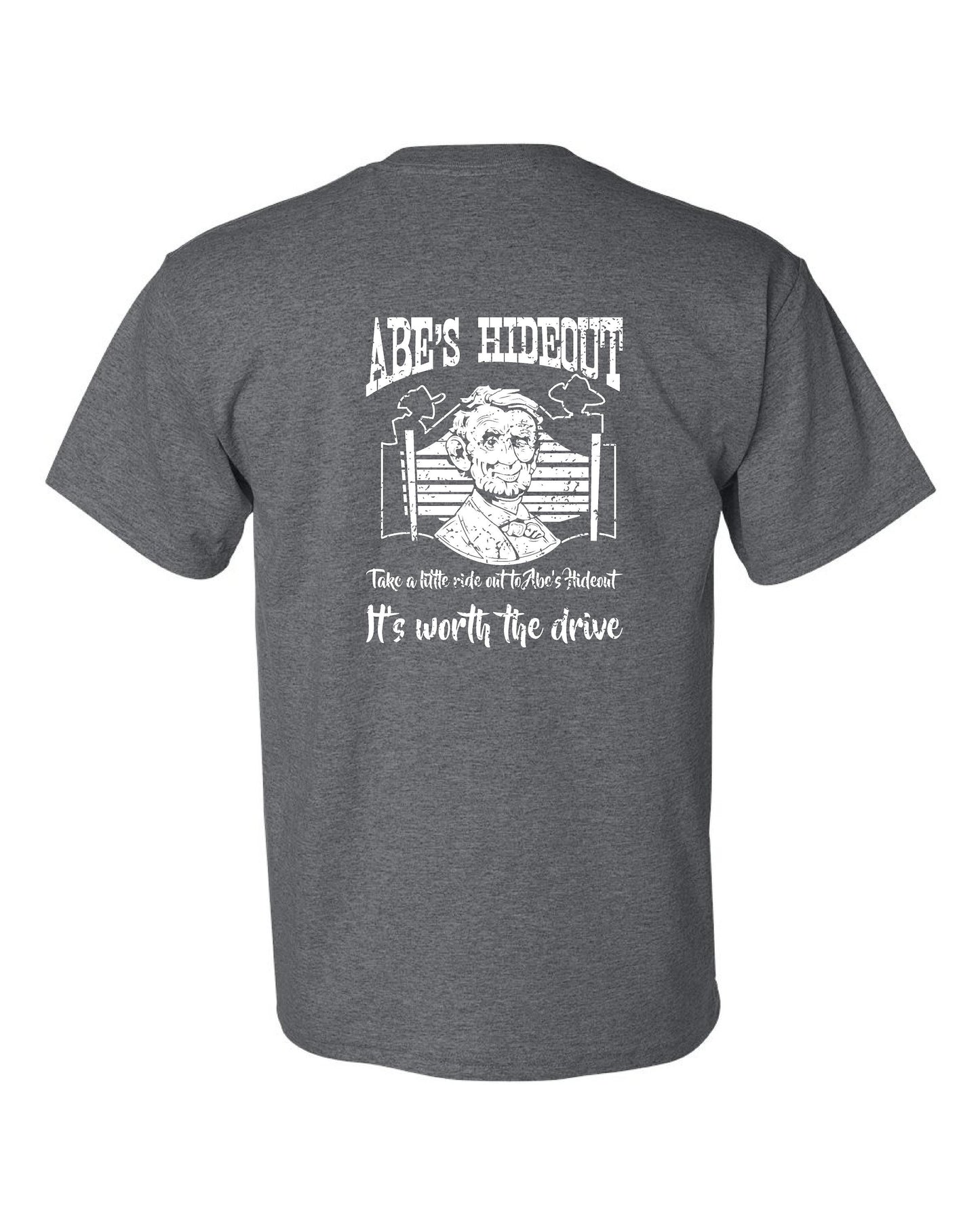 ABE'S HIDEOUT TSHIRT (P.8000)