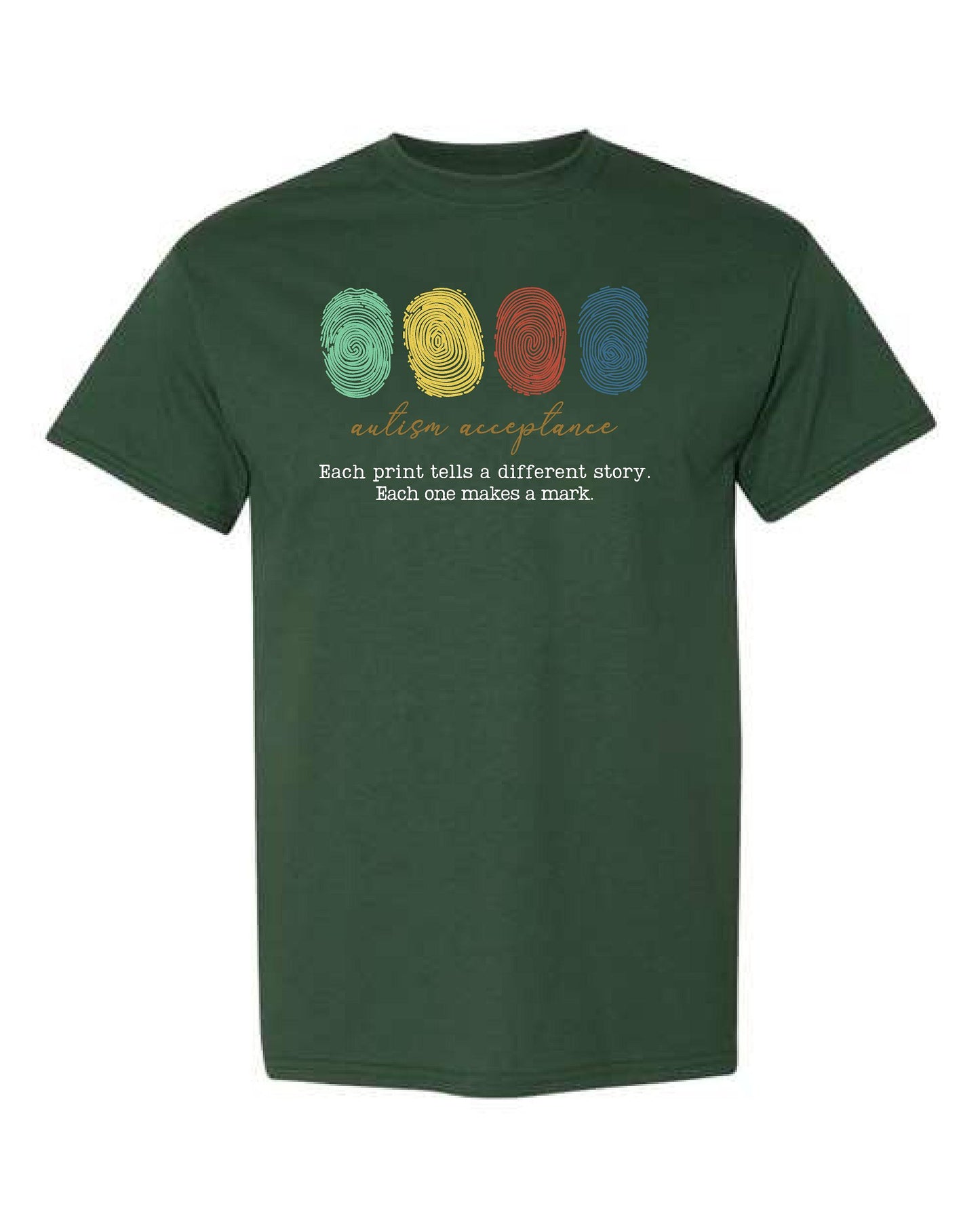 Autism Acceptance Unisex T-Shirt (P.8000/8000B)