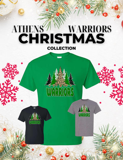Athens Warriors Christmas UNISEX TSHIRT (P.8000/8000B)
