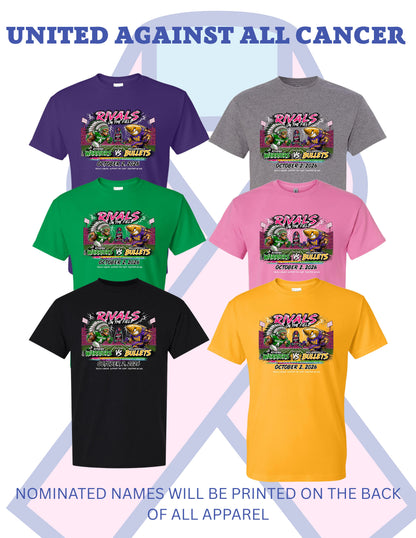 United Against All Cancer Gildan Unisex T-Shirt (P.8000/8000B)