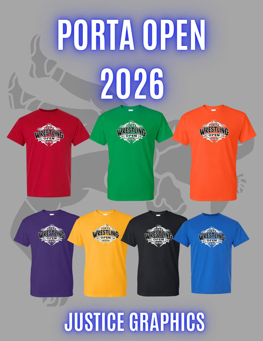 PORTA OPEN UNISEX TSHIRT (P. 8000)